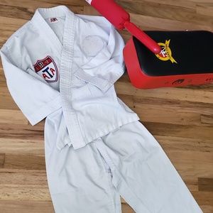 Taekwondo uniform costume kids small